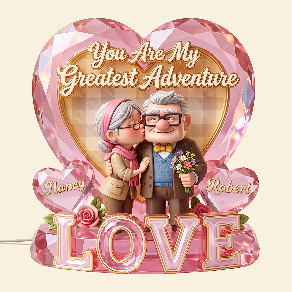 The Greatest Love Light Box - Personalized Gifts For Couples 01pata290626-Homacus