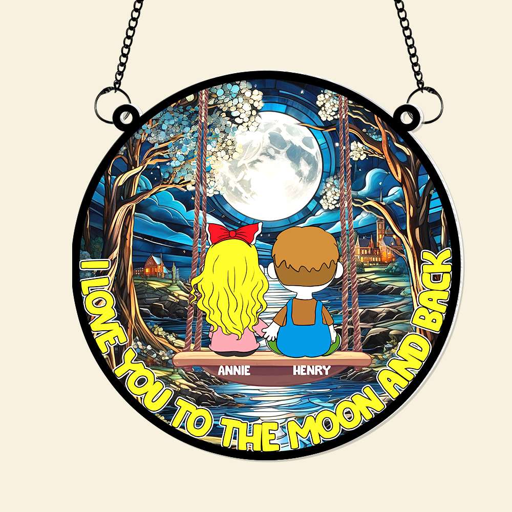 Personalized Gift For Couples Holding Hands Couple Acrylic Suncatcher Ornament 01TOLU031224HG-Homacus