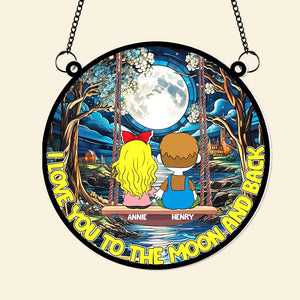 Personalized Gift For Couples Holding Hands Couple Acrylic Suncatcher Ornament 01TOLU031224HG-Homacus