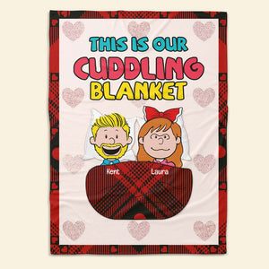 Personalized Gifts For Couples Valentine Blanket 01KALU291124HG-Homacus