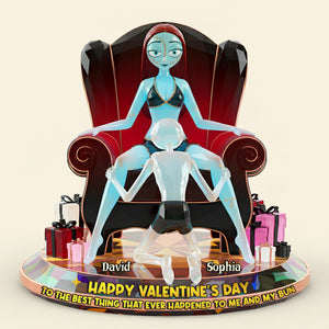 Playful Skeleton Couple Light Box - Personalized Gifts For Couple 03ohlu161225-Homacus