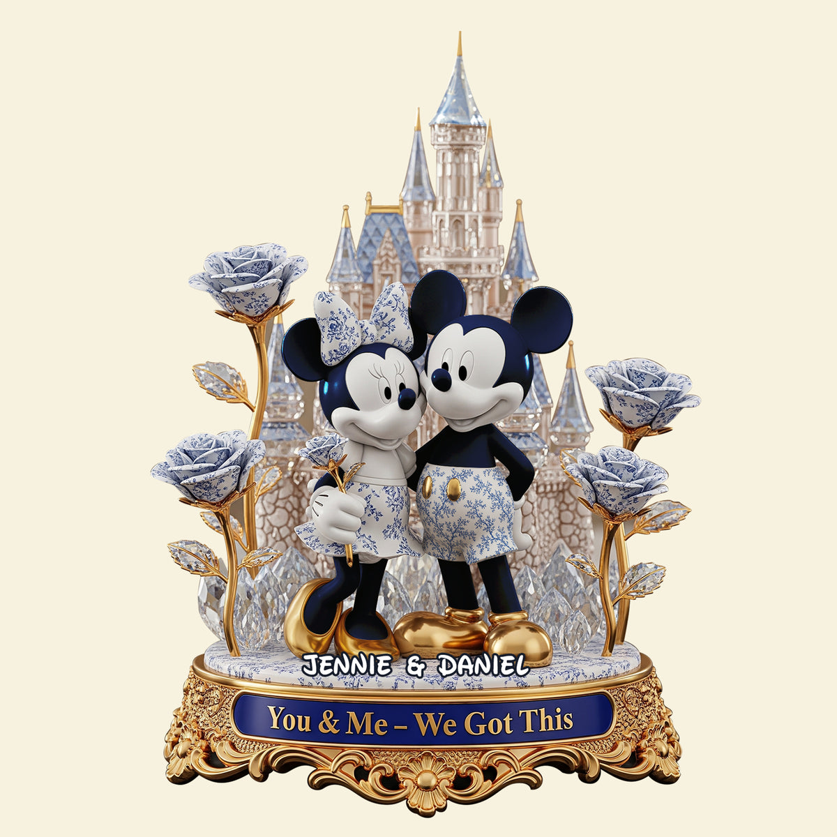 Castle Of Love Acrylic Plaque - Personalized Christmas Gifts For Couples 04PGLU190925-Homacus