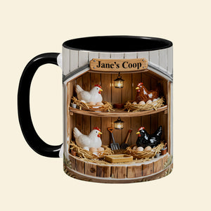 Chicken Farm Coffee Mug - Personalized Gifts For Farmer 02ohta311225-Homacus