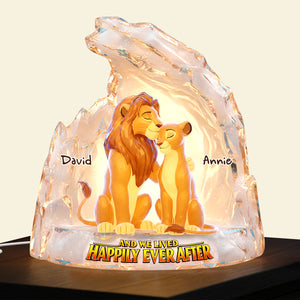 Couple Happily Ever After - Personalized Gifts For Couple 06ohlu021225-Homacus