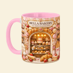 Bake With Love Accent Mug - Personalized Gifts For Bakers 02HATA260626-Homacus