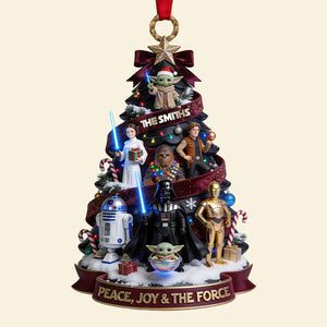 Cosmic Christmas Acrylic Ornament -  Personalize Gifts For Family 03tota140826