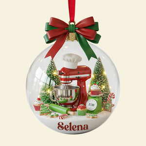 Stand Mixer Ornament - Personalized Christmas Gifts For Bakers 06PGLU260925-Homacus