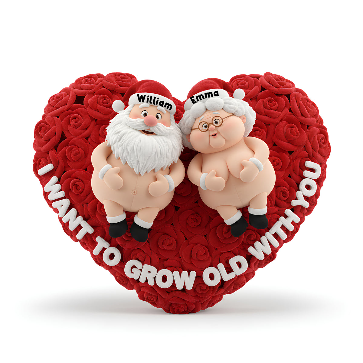 Naughty Old Couple Pillow - Personalized Gifts For Couple 01ohlu181125-Homacus