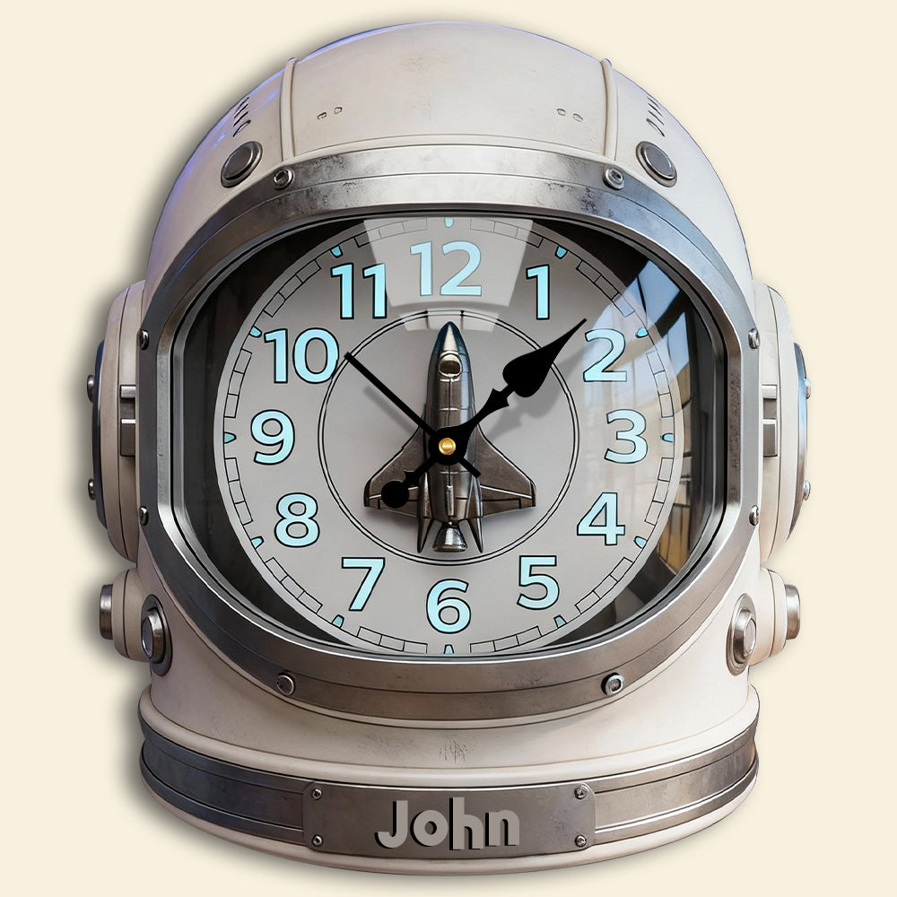 Astronaut Acrylic Hanging Wall Clock - Personalized Gifts 07hylu221225-Homacus