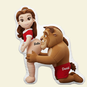 Sweet Couple Pillow Personalized Gifts For Couple 06OHLU141125-Homacus