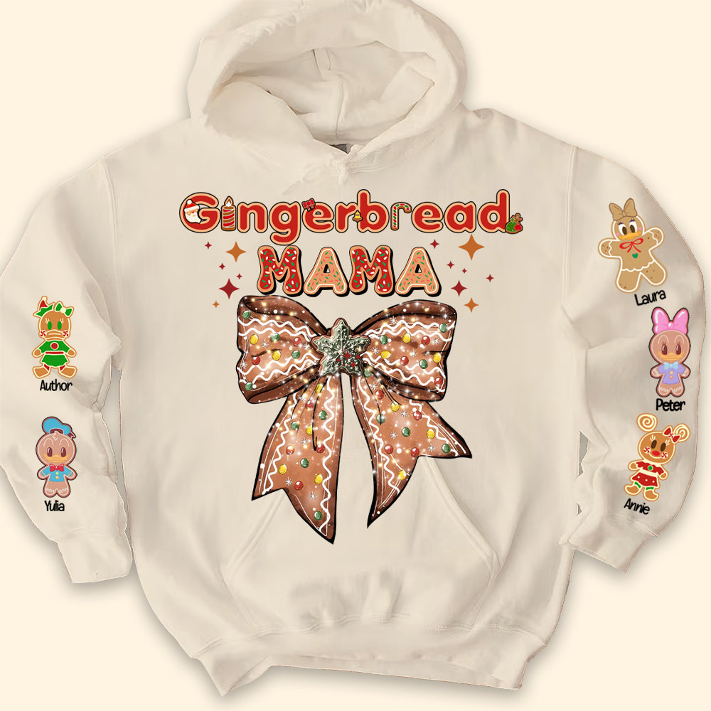 Personalized Christmas Gifts For Gingerbread Mom Sweatshirt 05KALU121024-Homacus