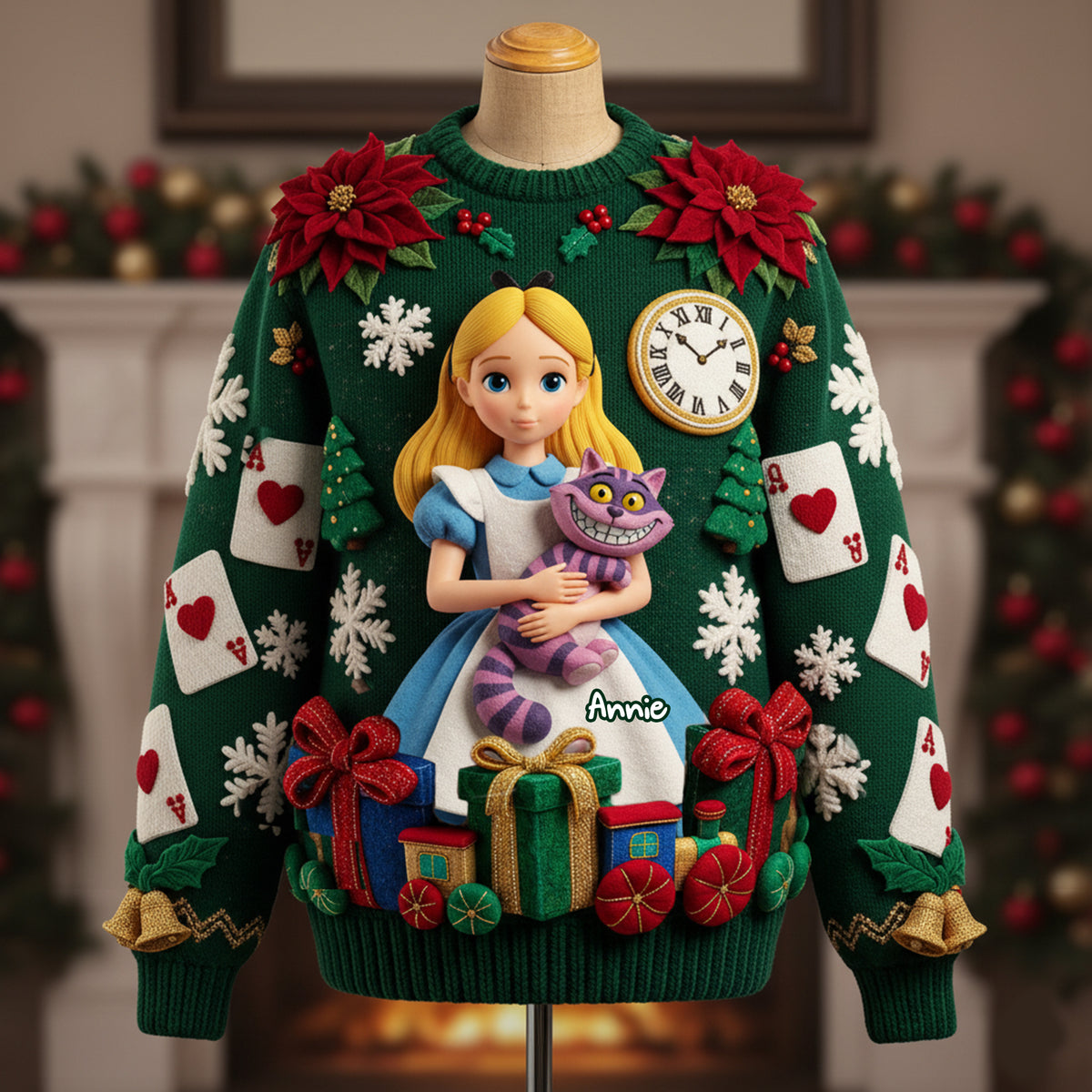 Enchanted Dreams Ugly Sweater - Personalized Gifts For Fantasy Lovers 09PALU011125-Homacus