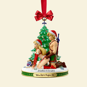 Couple Perfect Fit Ornament - Personalized Gifts For Couple 03ohlu011125-Homacus