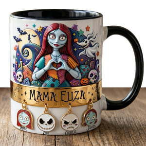 Spooky Mom and Kids Coffee Mug - Personalized Gifts For Mother 02palu030426-Homacus