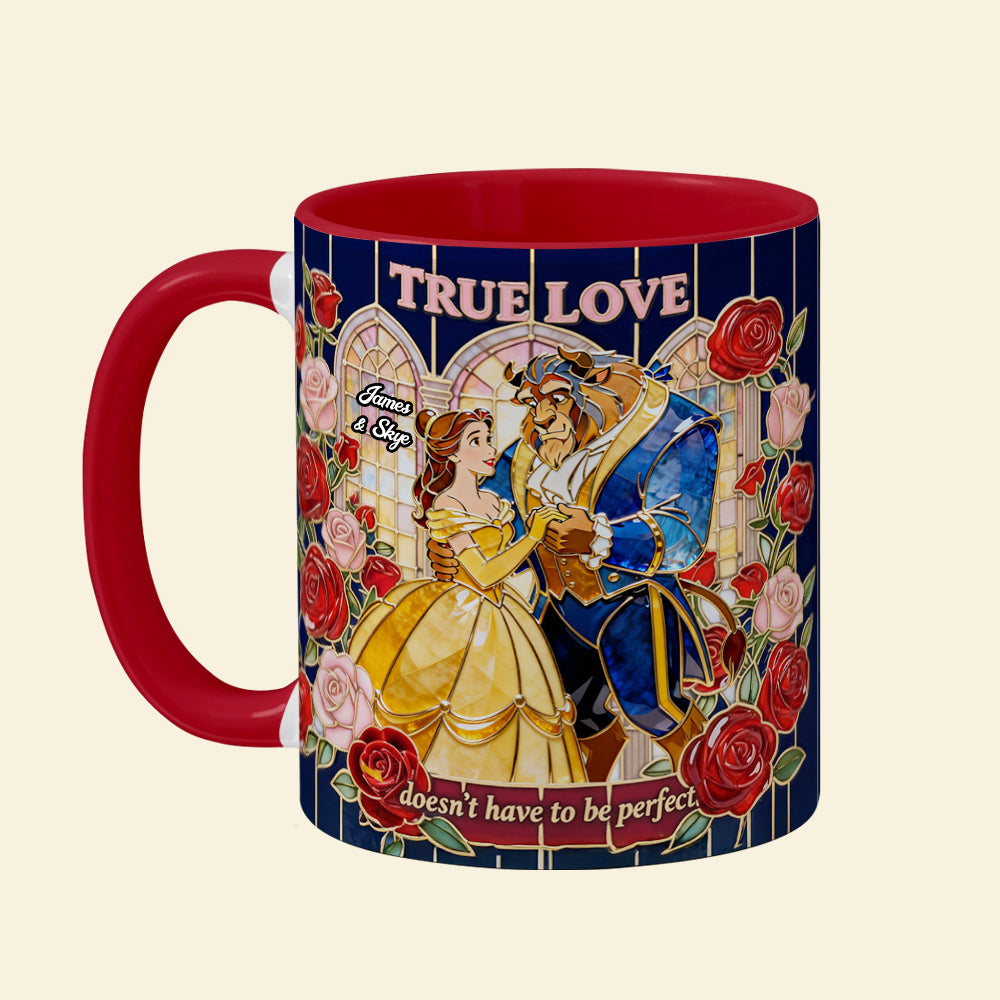 Dancing Coffee Accent Mug - Personalized Gifts For Couple 03pata150126-Homacus