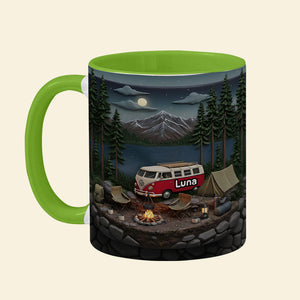 Camping Coffee Accent Mug - Personalized Gifts For Camping Lovers 02kita080126-Homacus