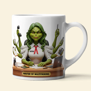 Master Of Multitasking Coffee Mug - Personalized Gifts For Officers 07TOLU111125-Homacus
