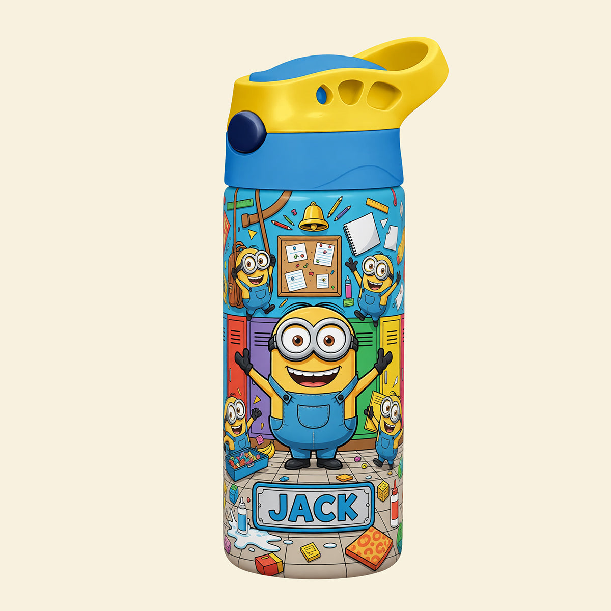 Back To School Kid Tumbler - Personalized Gifts For Kid Cartoon 12oz Colorful Kid Tumbler 06HATA290726