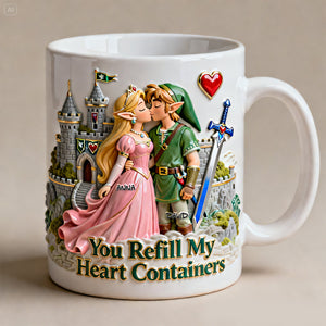 Fantasy Adventure Couple Coffee Mug - Personalized Gifr For Couples 05NALU140126-Homacus