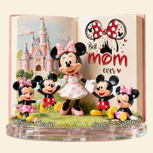 Best Mom Ever Acrylic Plaque - Personalized Gifts For Mother's Day 01tota030226-Homacus