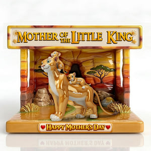 Predator Mom And Cubs Acrylic Plaque - Personalized Gifts For Mother's Day Plaque 02QHLU150426-Homacus