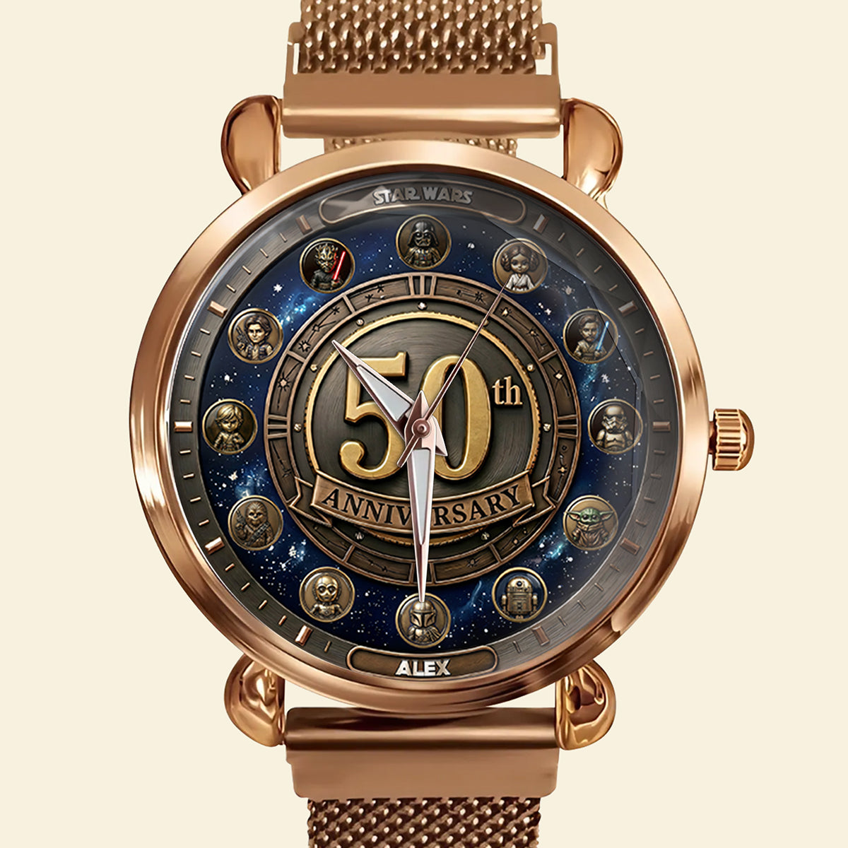 Legendary Warriors Mesh Strap Quartz - Personalized Gifts 02hata290626-Homacus