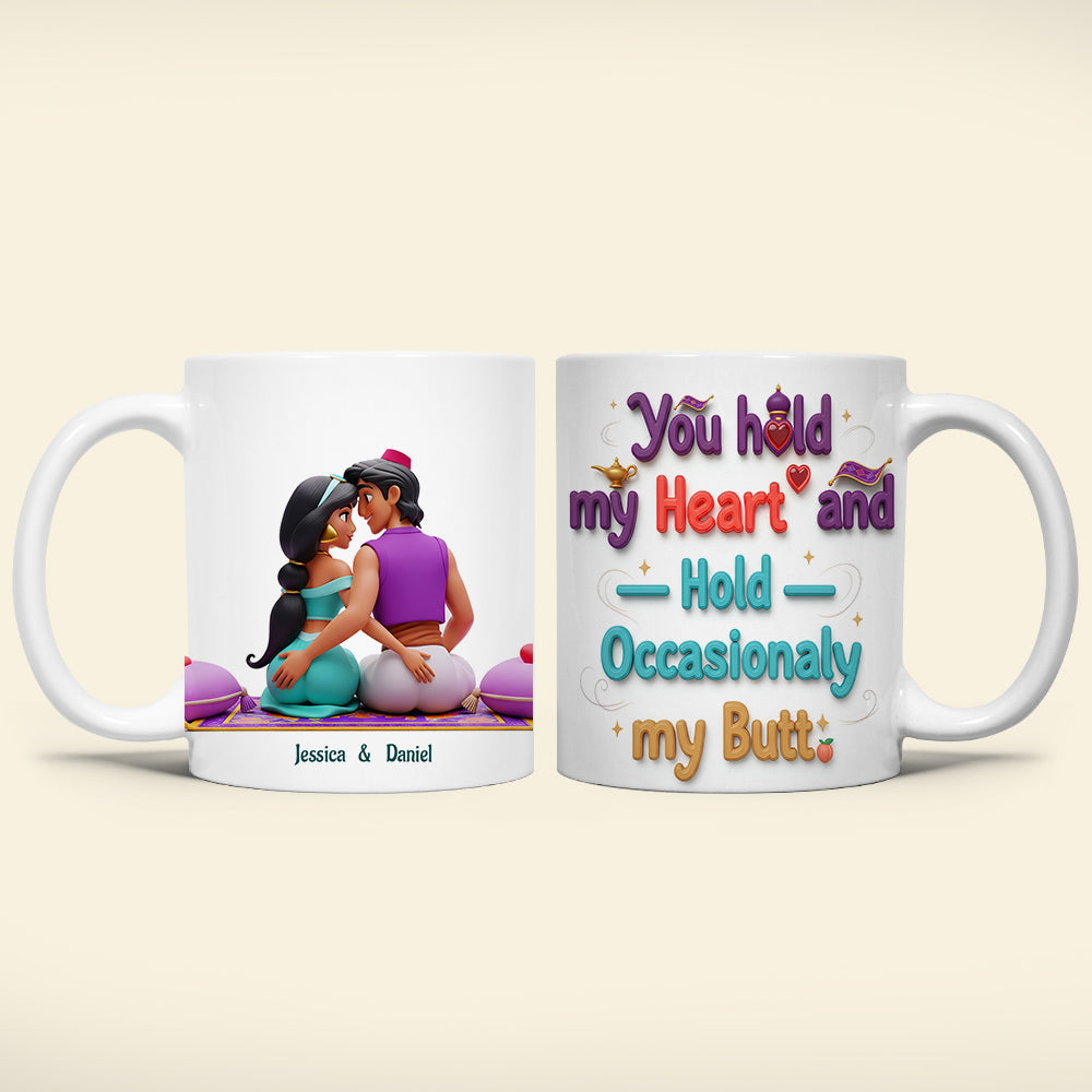 Moonlight Couple Coffee Mug - Personalized Gifts For Couple 03OHLU210625-Homacus
