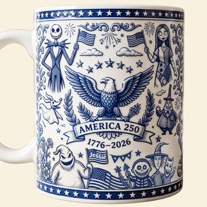 American Pride 250th Coffee Mug - Personalized Anniversary Gifts 04PATA040626