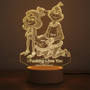 Funny Couple LED Light Personalized Gifts For Couple 10TGLU151125-Homacus