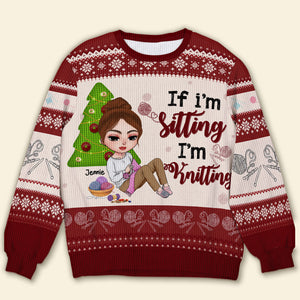 Personalized Gifts For Knitting Lover Ugly Sweater 01TOLU021124HH-Homacus