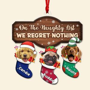 Custom Photo Christmas Gifts For Pet Lovers Ornament 01XQLU141024-Homacus