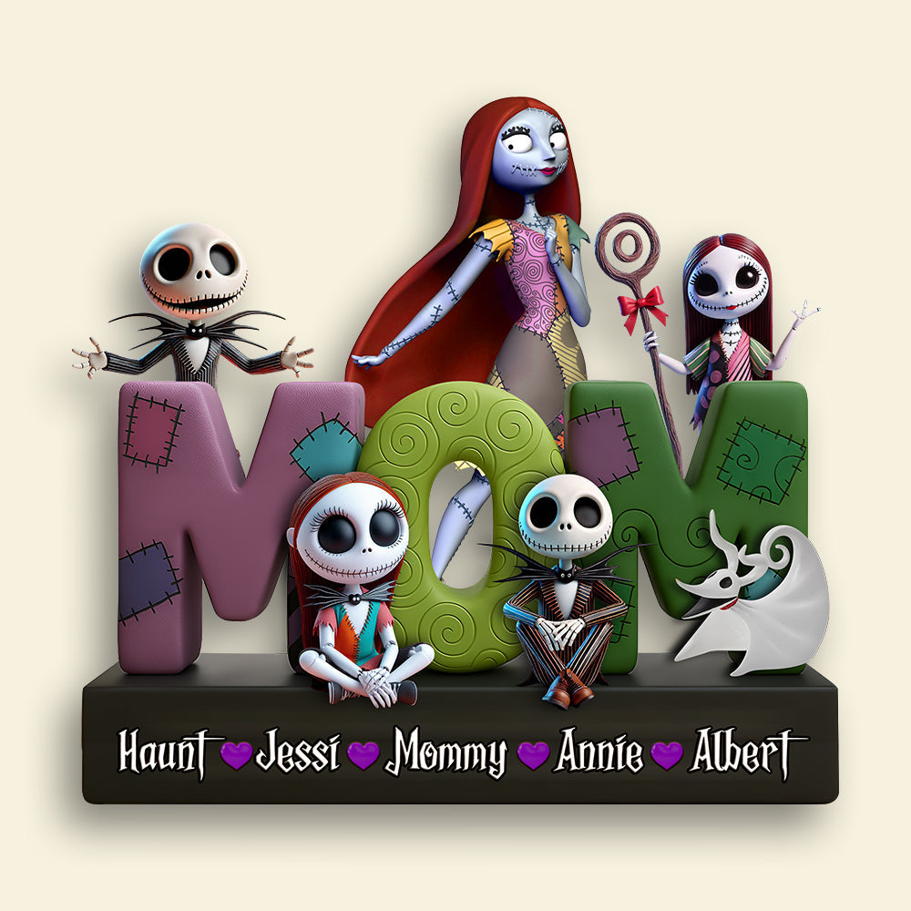 Spooky Christmas Acrylic Plaque - Personalized Gifts For Mom 02OHLU120425-Homacus