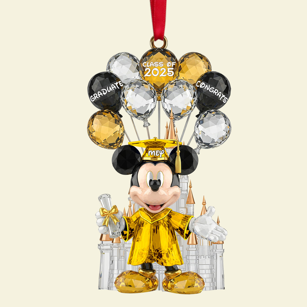 Dream Big Graduation Ornament - Personalized Christmas Gifts For Graduates 02NALU200925-Homacus