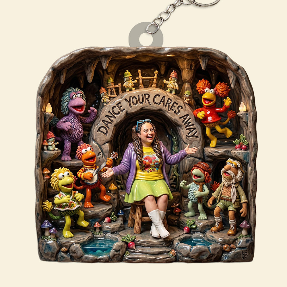 Dancing Memories Keychain - Custom Photo Gifts 04PATA300326-Homacus