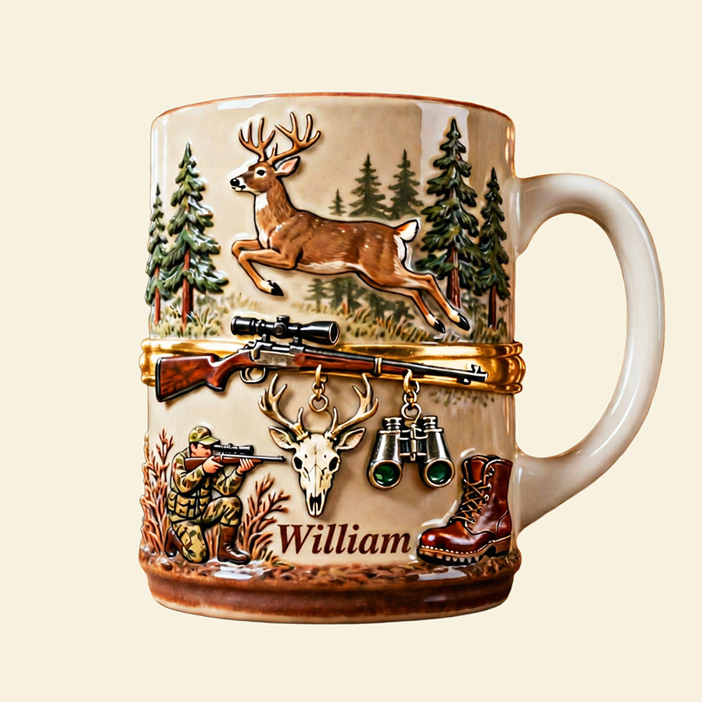 Hunting Coffee Mug - Personalized Gifts For Hunting Lovers 01tgta191225-Homacus