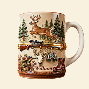 Hunting Coffee Mug - Personalized Gifts For Hunting Lovers 01tgta191225-Homacus