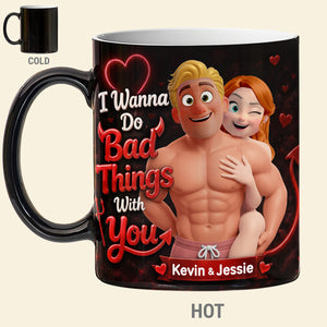 Naughty Couples Magic Mug - Personalized Gifts For Couples 01huta220726-Homacus