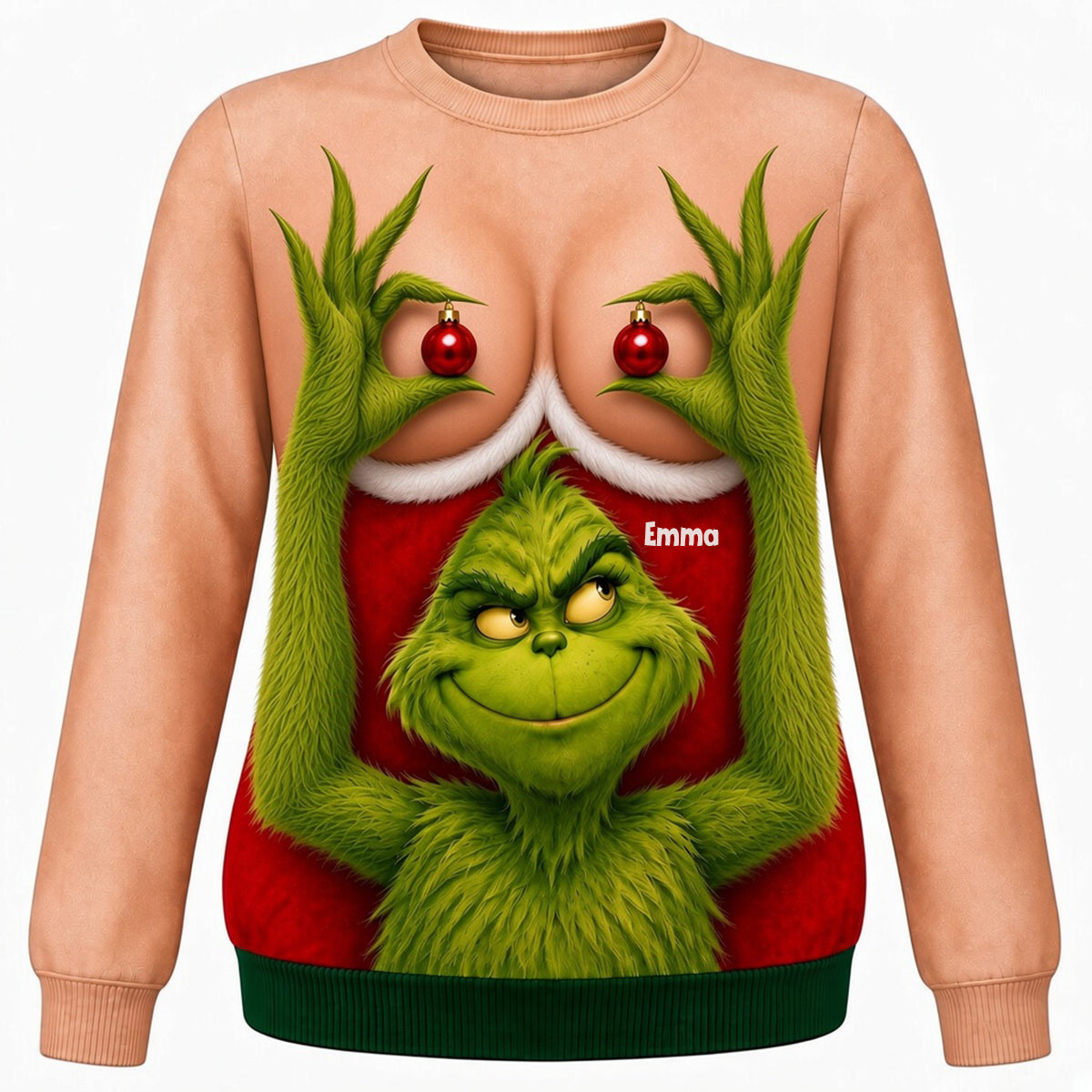 Naughty Ugly Sweater - Personalized Gifts For Christmas 04hadt191026-Homacus