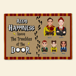 Personalized Gifts For Family, Wizard Family Doormat 02TOLU190924PA-Homacus