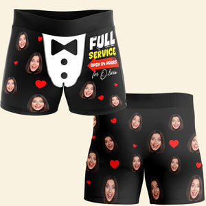 Personalized Custom Photo Funny Gifts For Him Men's Boxers 02TOLU211224-Homacus