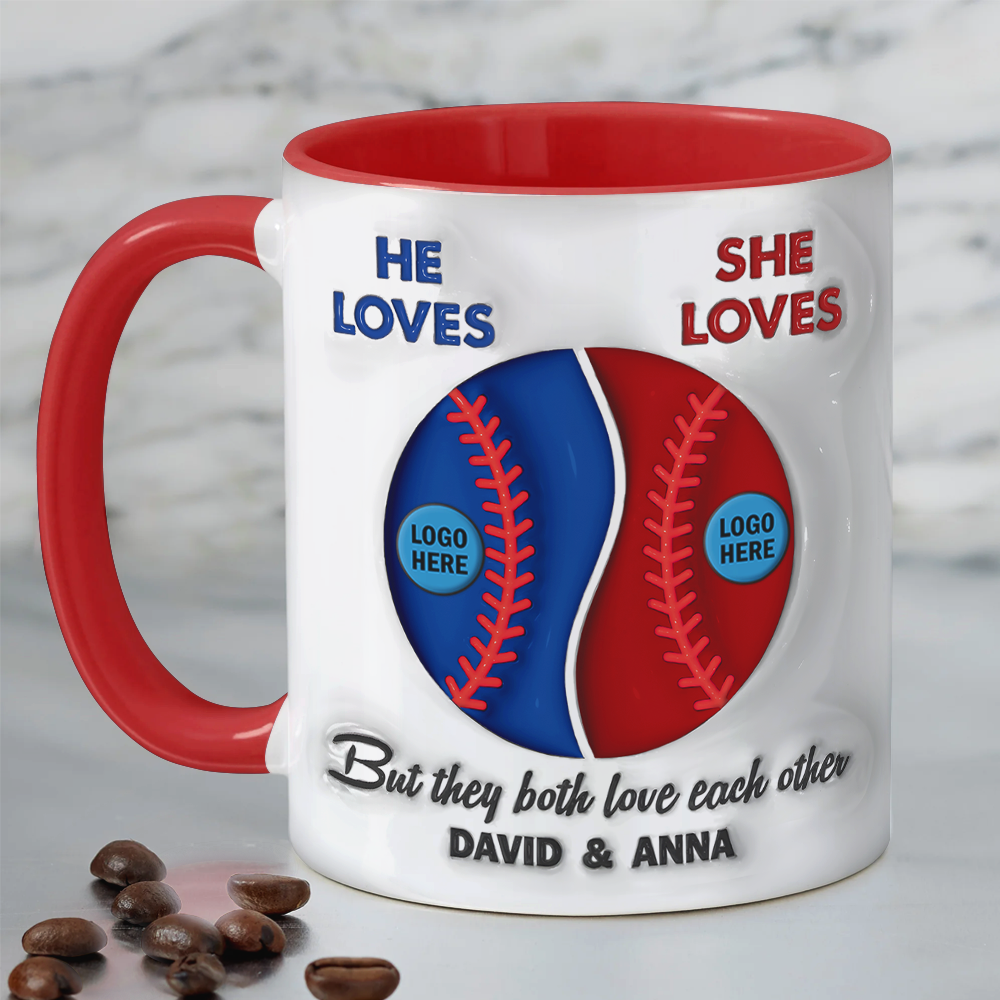 Personalized Gifts For Baseball Lover Christmas Coffee Mug 02HUPU041024-Homacus