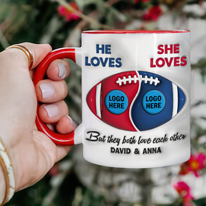 Personalized Gifts For Couple American Football Coffee Mug 02hupu031024-Homacus