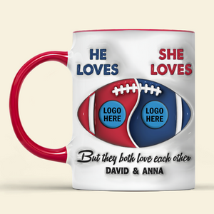 Personalized Gifts For Couple American Football Coffee Mug 02hupu031024-Homacus